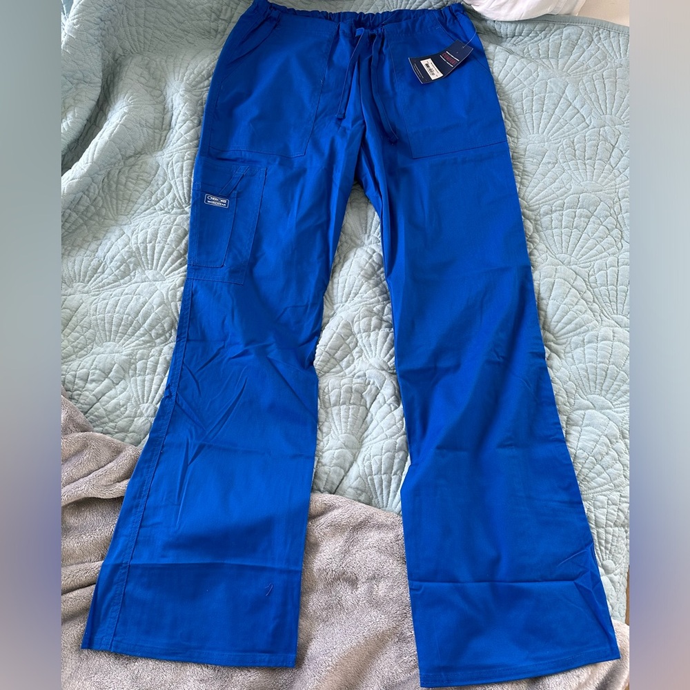 Cherokee Modern Classic XS Royal Blue Scrub Bottoms